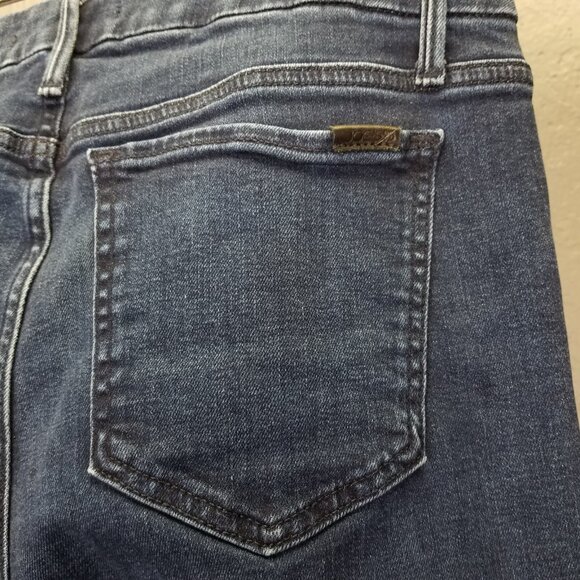 Joe's Jeans Women's Sz 30 The Icon Mid Rise Bootcut Marlana Dark Blue Wash Denim - Picture 11 of 16